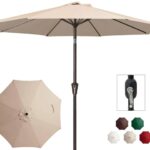 2.6m × 2.6m Centre Pole Umbrella